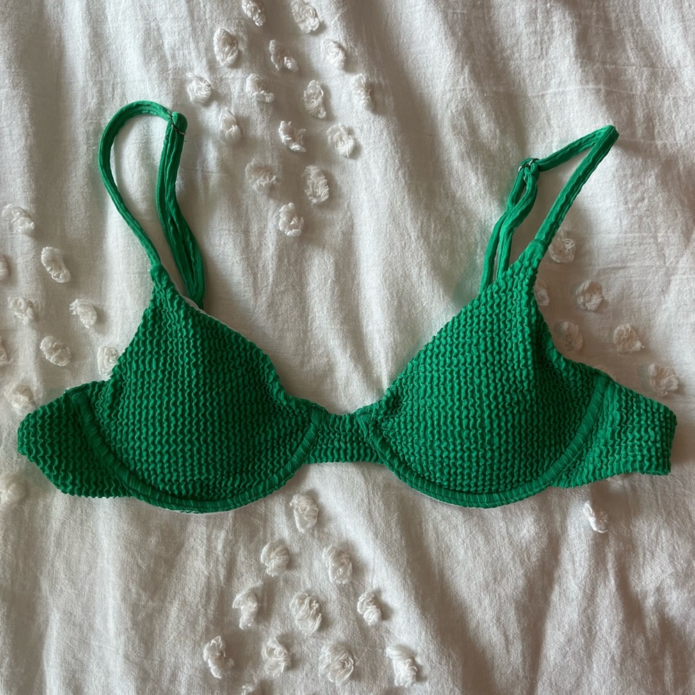 Green Bikini Top